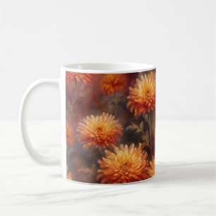Herbst-Blumen-Tasse Kaffeetasse