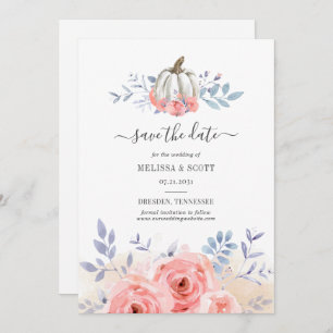 Herbst Blush Pink Roses Pumpdraine Save The Date
