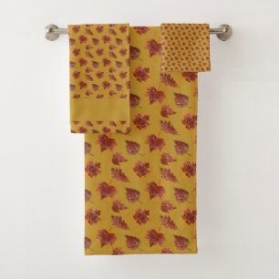 Herbst Botanicals - Senf. Badhandtuch Set