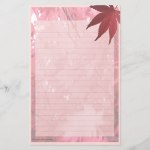 Herbst Briefpapier