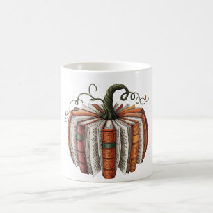 Herbst-Buch-Kürbis, Herbstliche Gemütliche Kürbis- Kaffeetasse