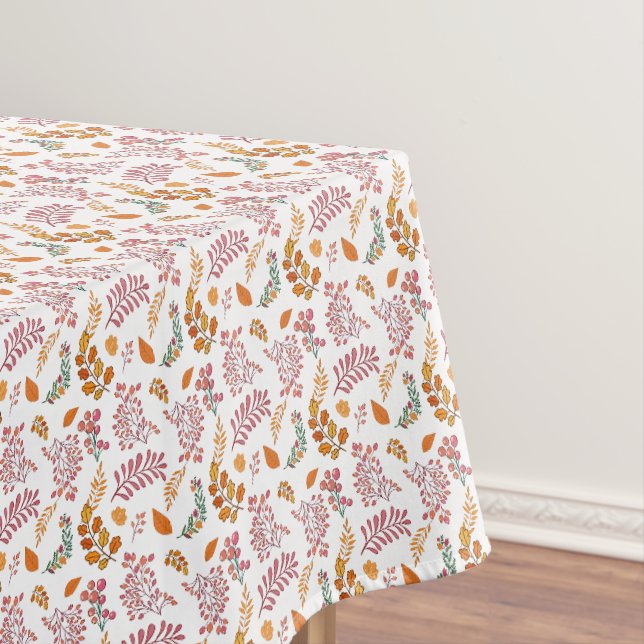 Herbst Bunte Blumen Tischdecke (Beispiel)