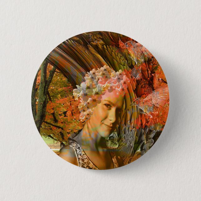 Herbst Button (Vorderseite)