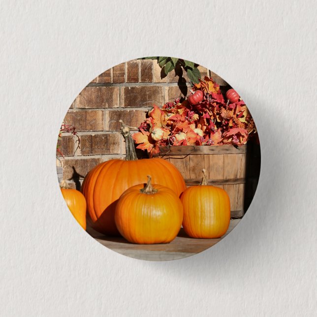 Herbst Button (Vorderseite)