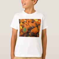 Herbst Candy Mais Kids Basic T - Shirt