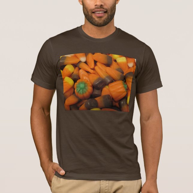 Herbst Candy Mais Mens Crew T - Shirt (Vorderseite)