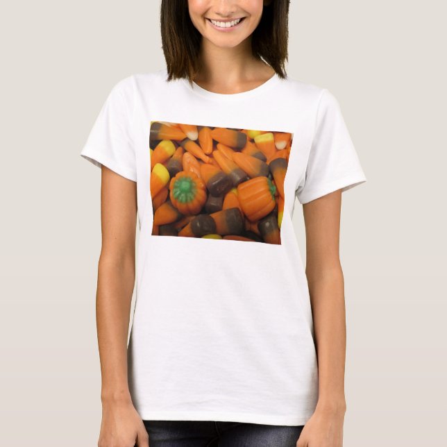 Herbst Candy Mais Womens Basic T - Shirt (Vorderseite)