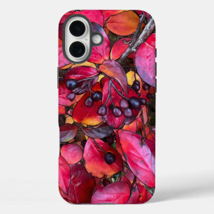Herbst-Chokekirschen - harte Telefonzelle iPhone 16 Plus Hülle