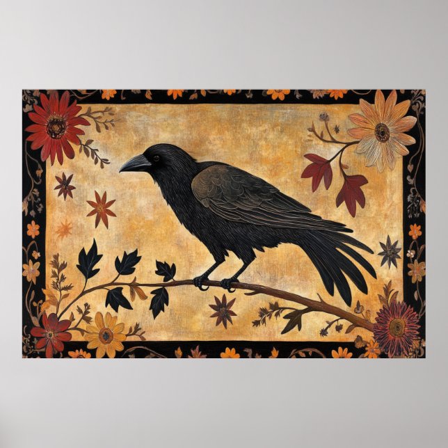 Herbst-Crow Poster (Vorne)