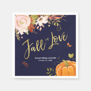 Herbst der Liebe Napkins Bridal Fall Baby Dusche Serviette