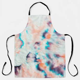 Herbst Dirty Art Graffiti. Tie Dye Shibori. Bordo Schürze