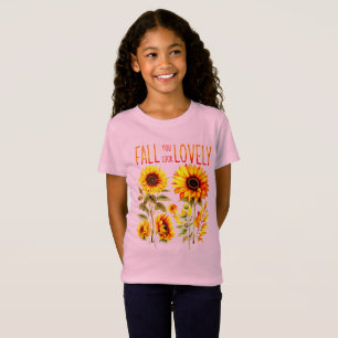 Herbst du siehst toll aus, Herbst Sonnenblumen Was T-Shirt