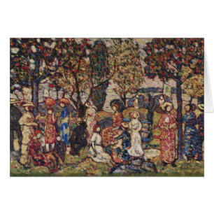 Herbst durch Maurice Prendergast, Vintage Kunst
