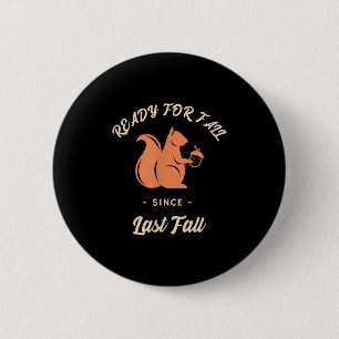 Herbst Eichhörnchen Herbst Natur Design Für Outdoo Button