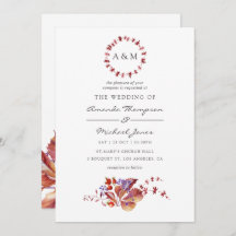 Herbst - Einladung zur Herbstfeier