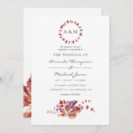 Herbst - Einladung zur Herbstfeier