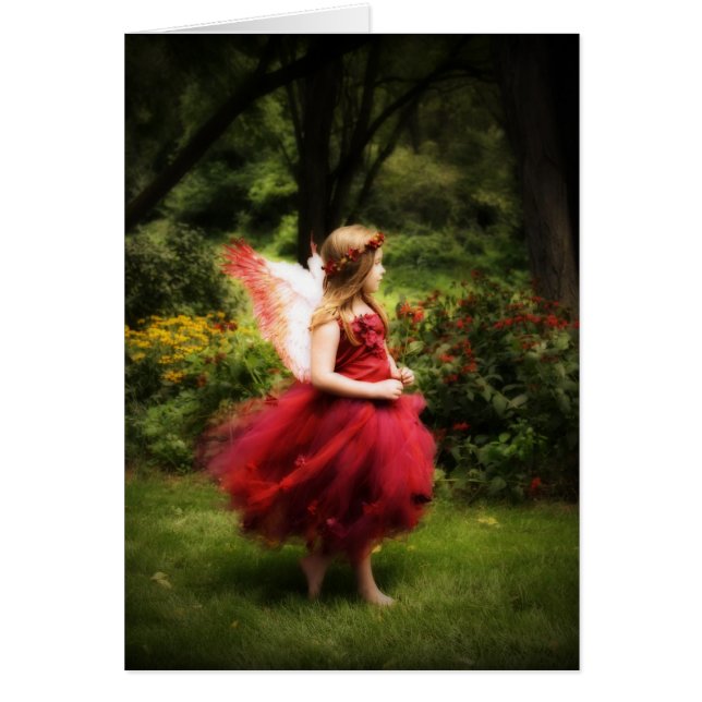 Herbst-Engels-Karte (Vorne)