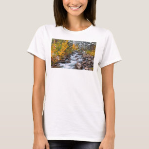 Herbst entlang Bishop Creek, Kalifornien T-Shirt