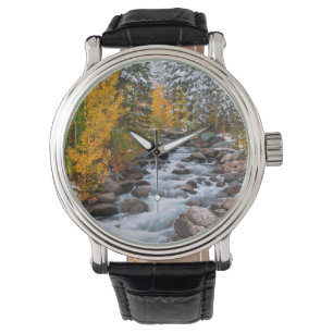 Herbst entlang der Bischofsbucht, Kalifornien Armbanduhr