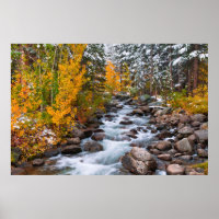 Herbst entlang der Bischofsbucht, Kalifornien
