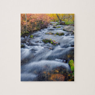 Herbst entlang Lundy Creek, Kalifornien Puzzle