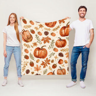 Herbst-Ernte Kuscheldecke für Thanksgiving Fleecedecke