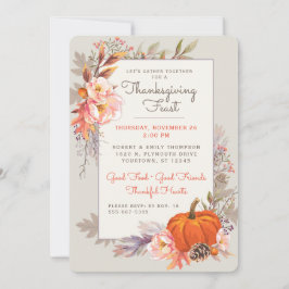 Herbst | Erntedank Ernte Botanische Einladung