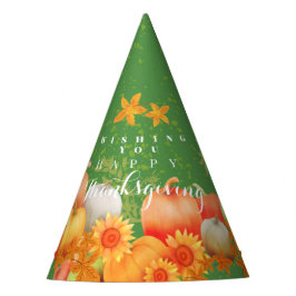 Herbst Erntedank Green Partyhütchen