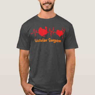 Herbst Erntedank Herzschlag Türkei Gefäßchirurg T-Shirt