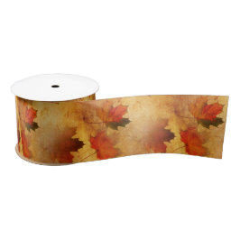 Herbst Erntedank Holiday Satin Ribbon Satinband