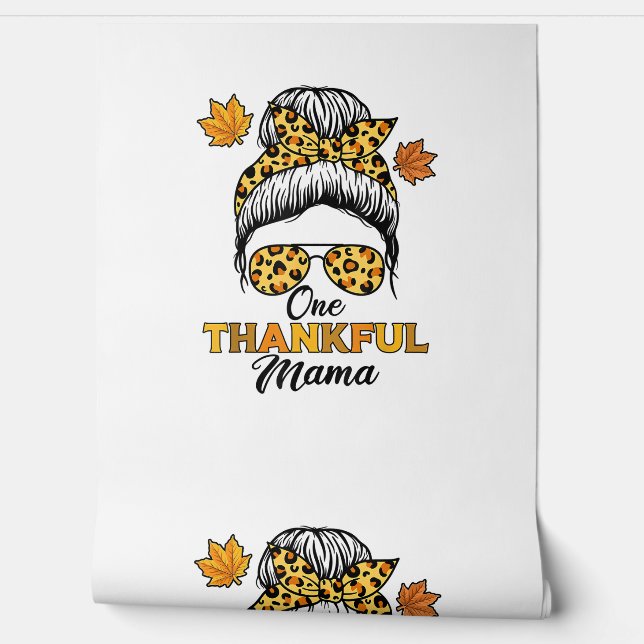Herbst Erntedank Shirts, eine dankbare Mama Tapete (Abrollen)