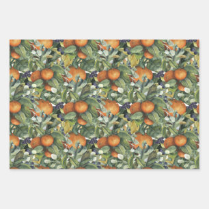 Herbst-Erntethema Geschenkpapier Set