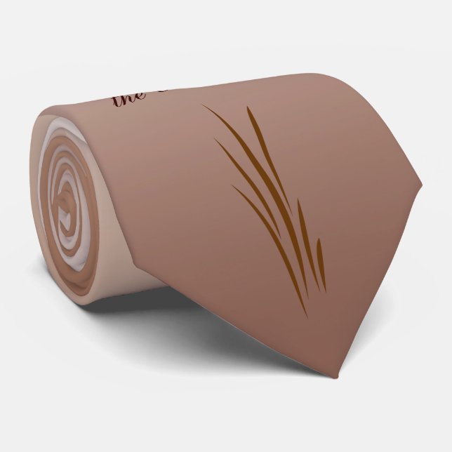 Herbst Erntevest Vater der Groom-Krawatte Krawatte (Gerollt)