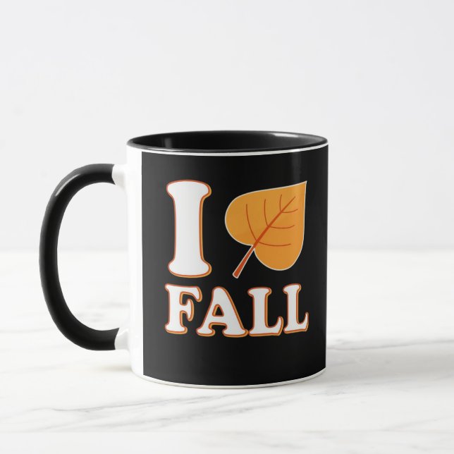 Herbst Es ist Herbst Y's all Creative Lässig Tasse (Links)
