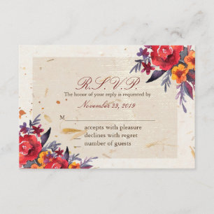 Herbst Essence UAWG RSVP Karte