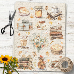 Herbst Favorit Essential Ästhetik Decoupage Seidenpapier