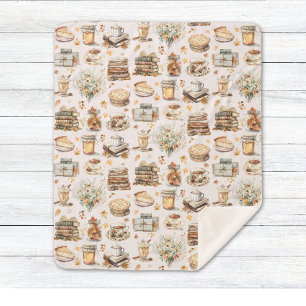Herbst Favorit Essential Ästhetische Muster Sherpadecke