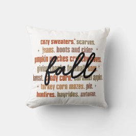 Herbst Favoriten Wortart Kissen