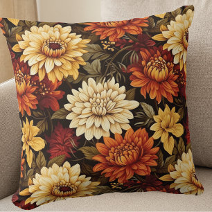 Herbst Floral Chrysanthemen Kissen