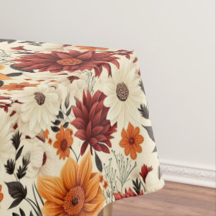 Herbst Floral Chrysanthemen Tischdecke