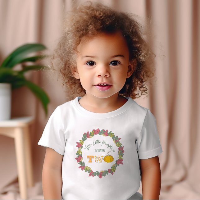Herbst Forest Friends 2. Geburtstag T - Shirt (Von Creator hochgeladen)