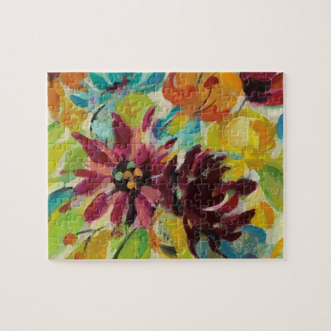 Herbst-Freude-Blumen Puzzle (Horizontal)