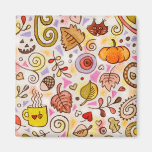 Herbst-Freuden Magnet