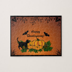 Herbst, Frohes Erntedankfest! Puzzle