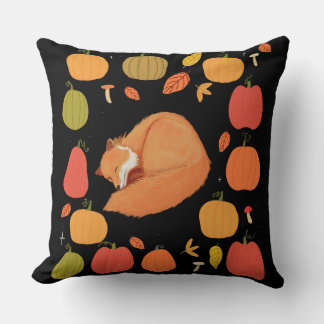 Herbst-Fuchs-Acryl-Schlüsselanhänger Kissen