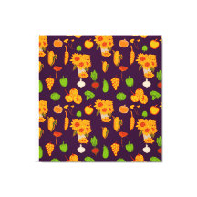 Herbst gesunde Ernte Veggie und Früchte Throw Pi