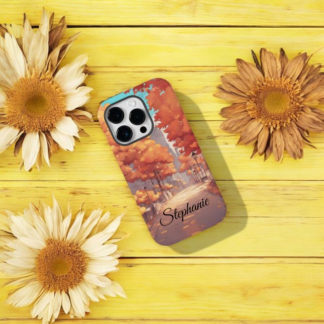Herbst - Girlfriend-Geschenk von Boss Lady Case-Mate iPhone Hülle (Von Creator hochgeladen)