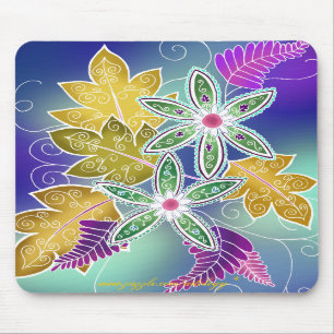 Herbst-Glühen Mousepad