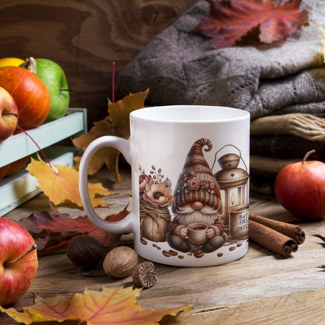 Herbst-Gnome Kaffeetasse (Von Creator hochgeladen)