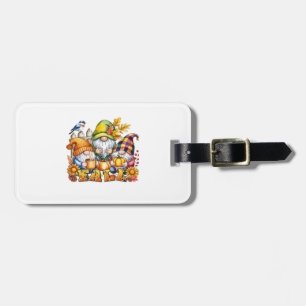 Herbst Gnome Sublimation Herbstliebe Klassisches T Gepäckanhänger